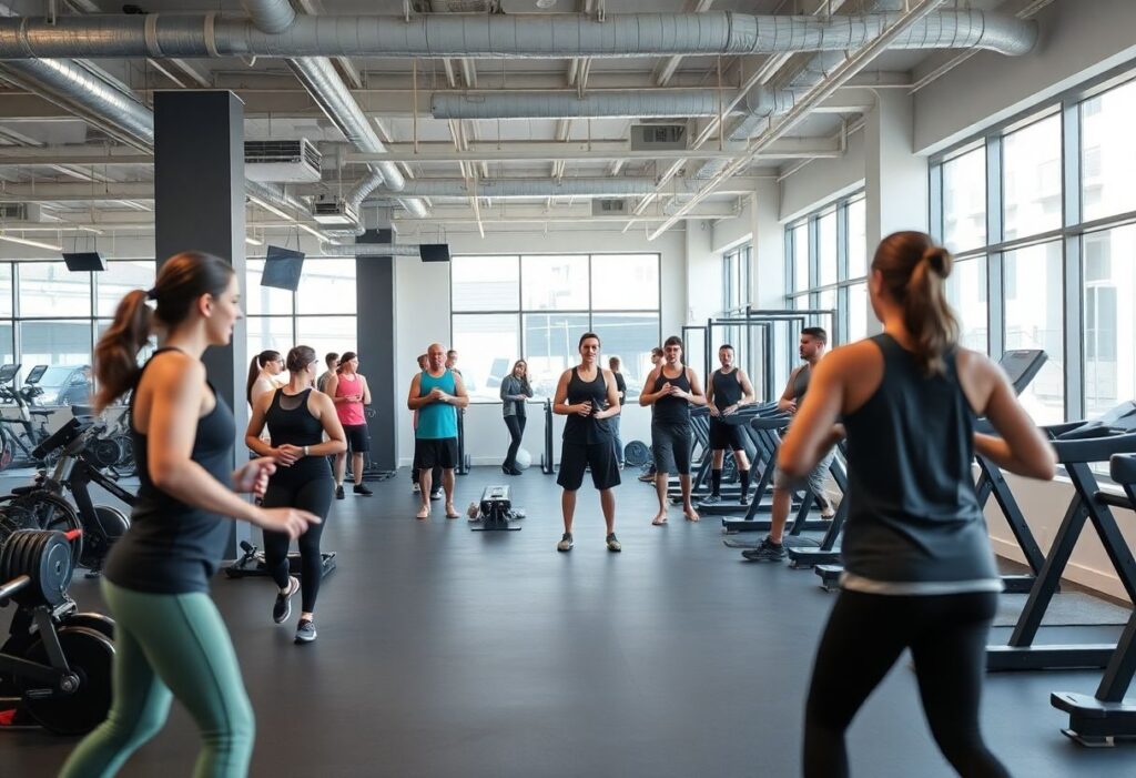Community-focused gym in Tel Aviv