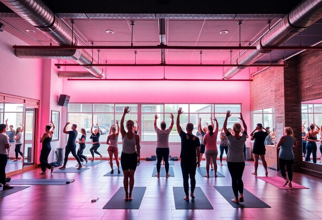 Community-driven modern gym with group training in Tel Aviv