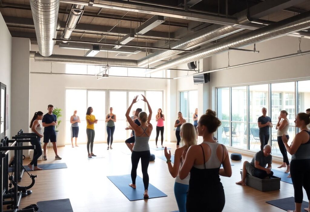 Modern community-friendly gym in Tel Aviv