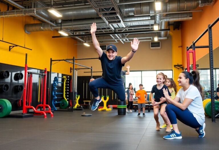 Modern kid-friendly ninja gym in central Tel Aviv